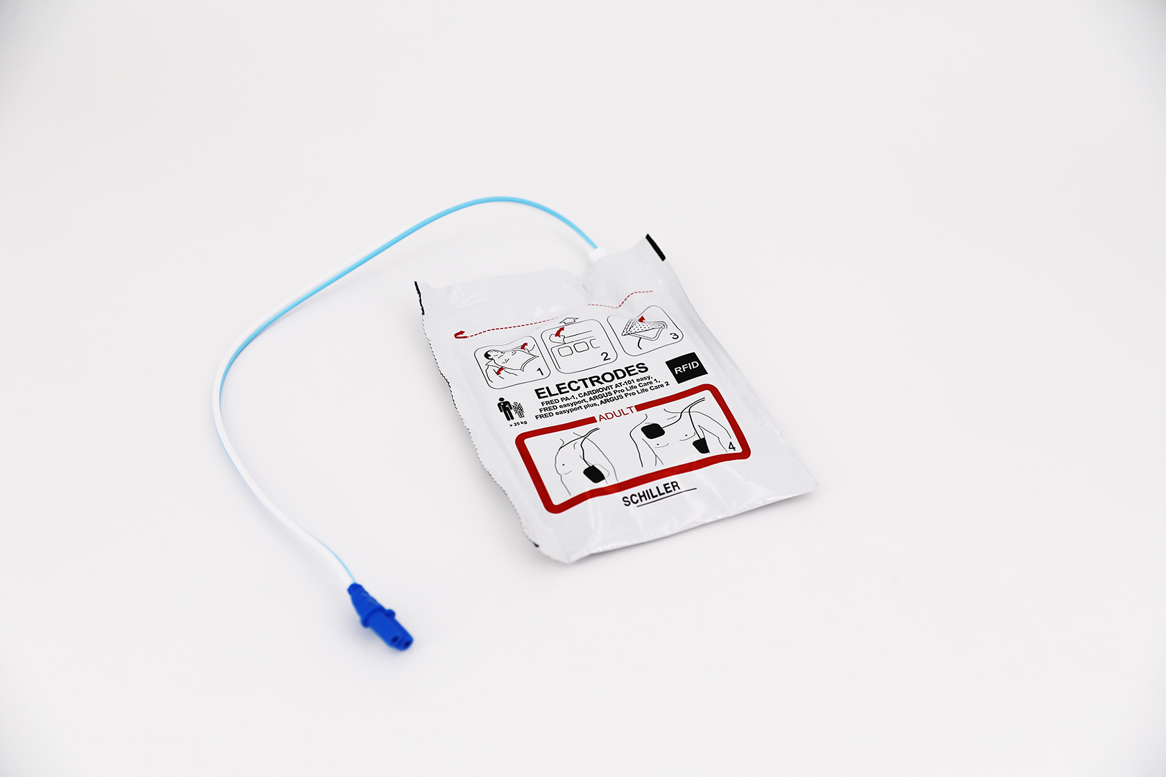 Erwachsenen-Elektroden für Notfallretter.de® Defibrillatoren AED PA-1