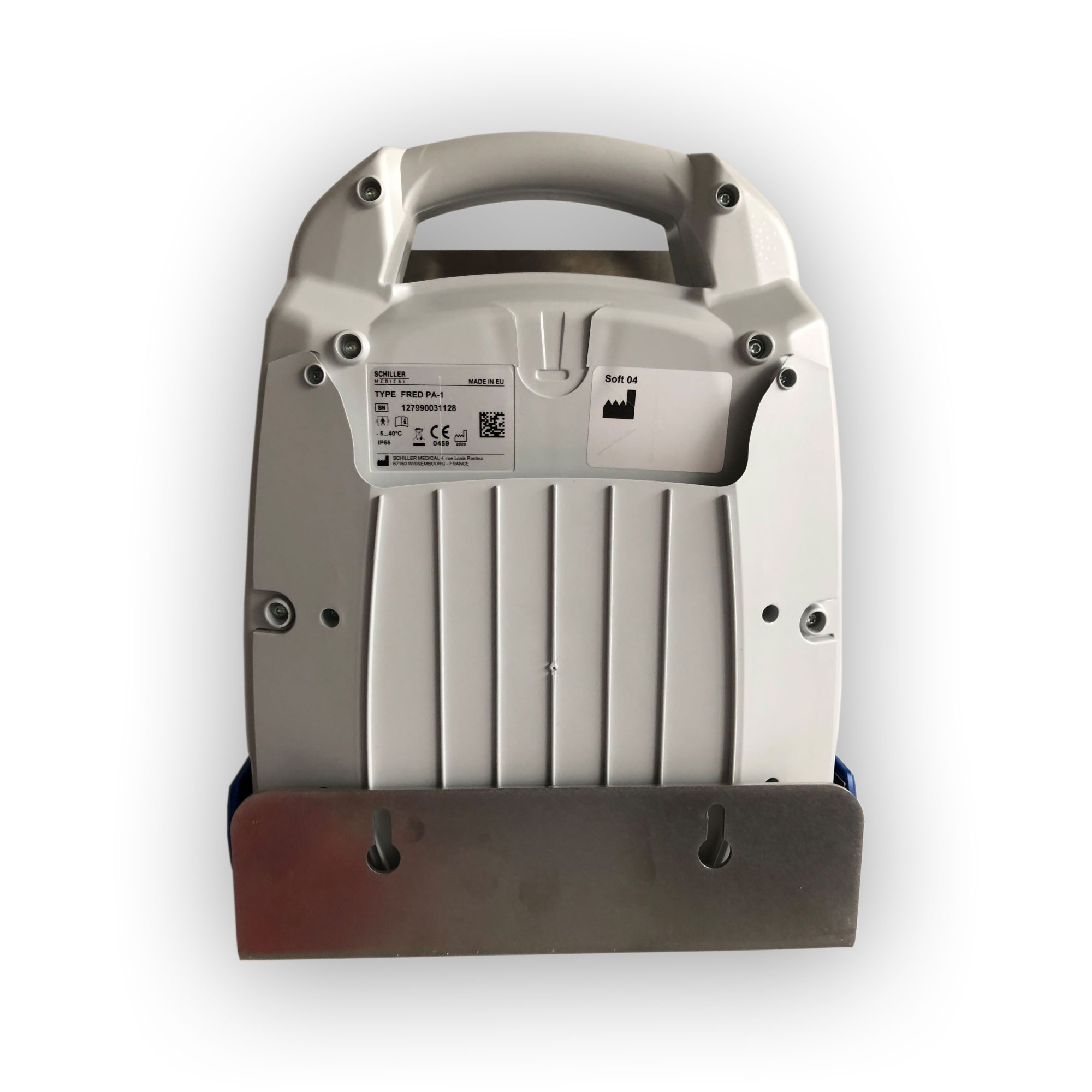 Design-Metallwandhalter® für Defibrillator Notfallretter AED 
